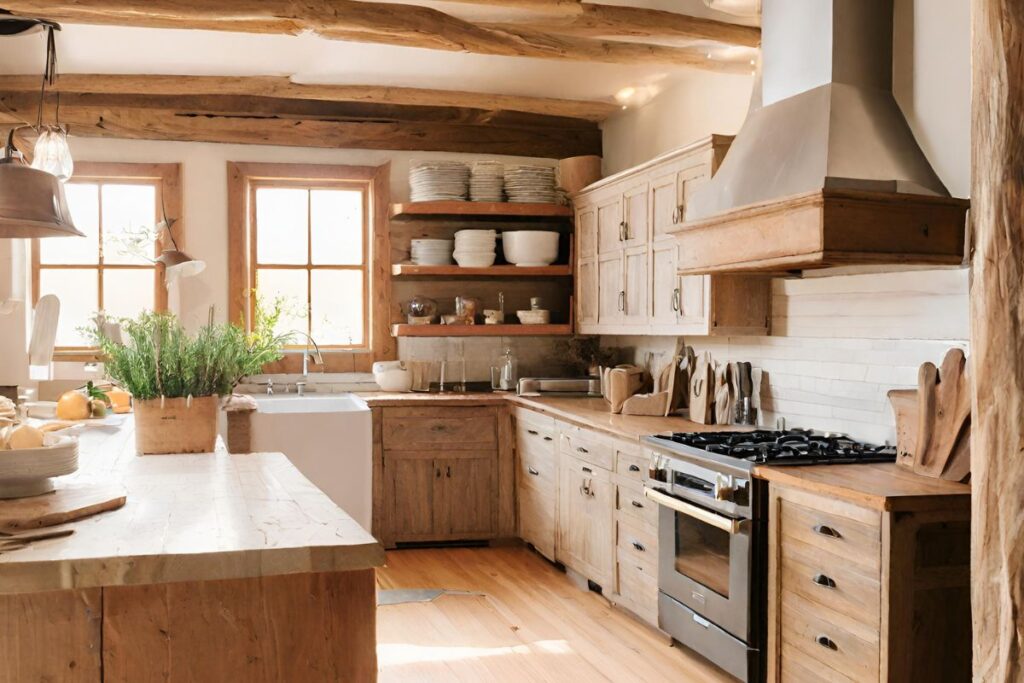 kuchnia w stylu rustykalnym