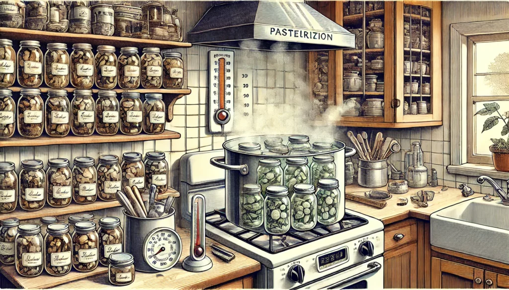 Pasteryzacja słoików w wodzie w warunkach domowych