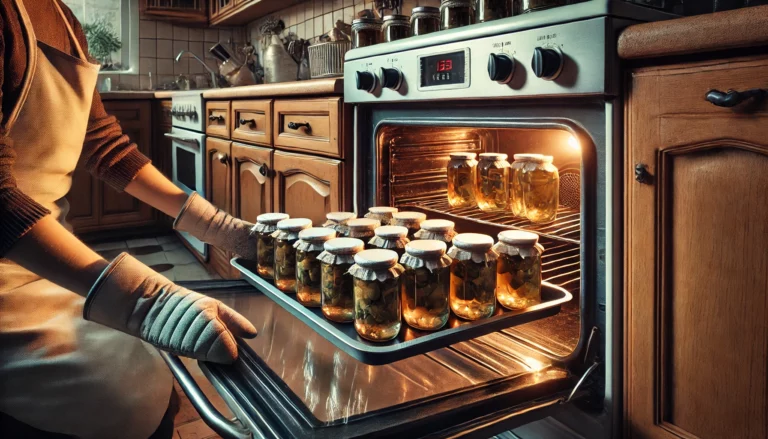 Pasteryzacja przetworów w domowym piekarniku
